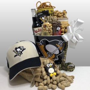Authentic Pittsburgh Penguins gifts. Quality merchandise and the best local snacks and treats in Pittsburgh. Local delivery or Ship nationwide via FedEx.