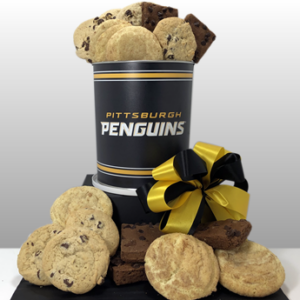 The best gifts in Pittsburgh. Classy, creative, unique and fun Pittsburgh Penguin gifts. Corporate and large orders welcome. From 1-5,000 gifts. Black and gold sports fan love Basket of Pittsburgh gifts. Send one to your favorite fan today.