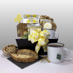 Sunny Days. Soup gift baskets. Soup gift baskets in Pittsburgh. THE DISH soup mugs. Fresh fruit gift baskets. Fruit baskets. Basket of Pittsburgh has the best gift baskets in the country. Since 1984, Basket of Pittsburgh has been creating gift baskets that embody the spirit of Pittsburgh but are appropriate for all occasions like birthdays, sympathy, get-well, thank-you, congratulations and welcome gift baskets. The best gift basket and gift company in Pittsburgh.